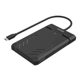 Unitek Y-3036A - DiskGuard Raiden 2.5 USB-C to SATA III 2.5” HDD/SSD Hard Disk Enclosure