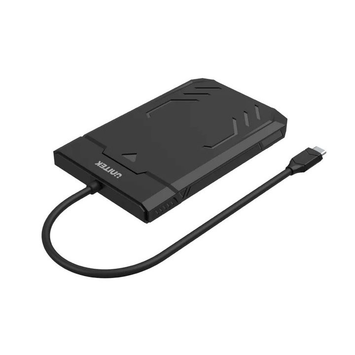 Unitek Y-3036A - DiskGuard Raiden 2.5 USB-C to SATA III 2.5” HDD/SSD Hard Disk Enclosure