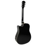 V-TONE VEAG1 CE BK - 4/4 electro-acoustic guitar black