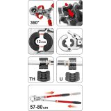 Yato YT-21735 Crimping tool Black Red