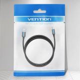 Vention USB 2.0 A Male to B Male Cable 3M Black PVC Type