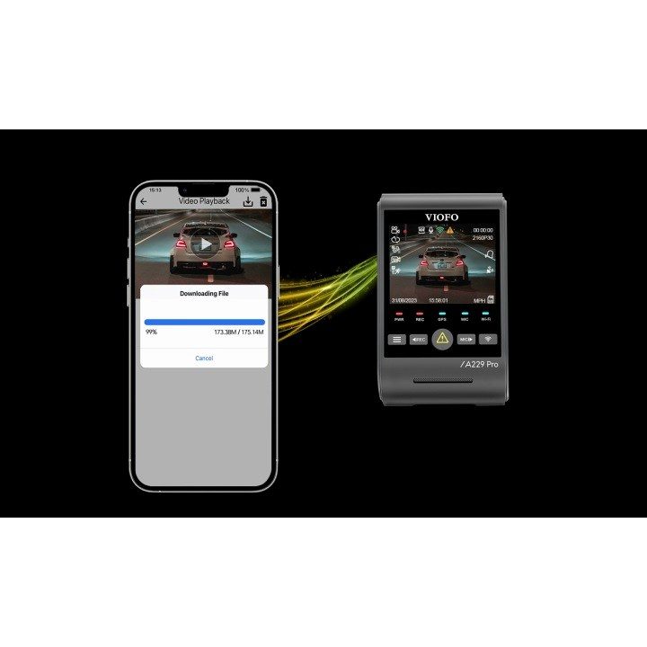 VIOFO A229 PRO 1CH-G GPS video recorder