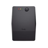 Trust Paxxon uninterruptible power supply (UPS) 0.8 kVA 480 W 2 AC outlet(s)