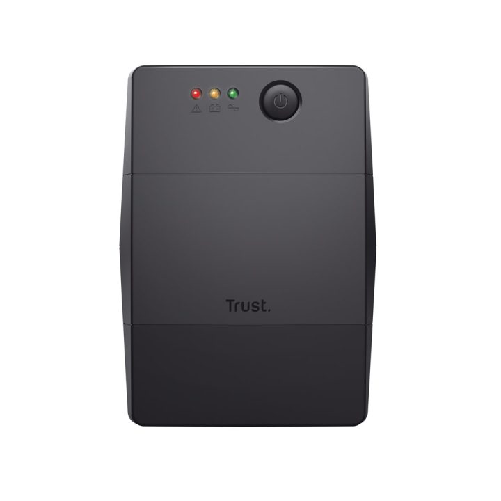 Trust Paxxon uninterruptible power supply (UPS) 0.8 kVA 480 W 2 AC outlet(s)