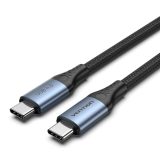 Vention USB 4.0 5A 40Gbps USB-C to C cable braided 1m