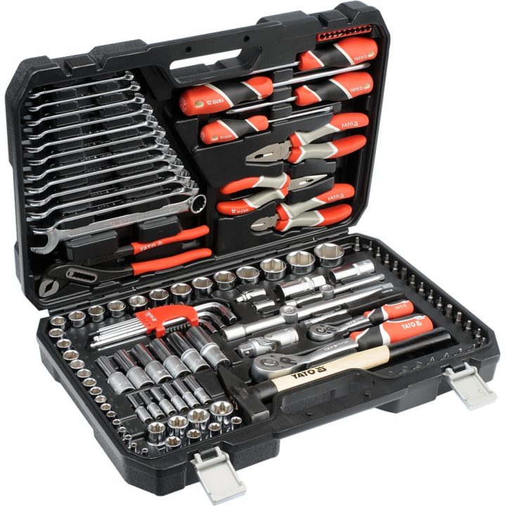 Yato YT-38901 Tool set XXL 1/4-1/2 122 items