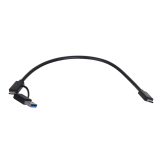 UNITEK S1222A cable gender changer USB 3.2 SATA 2 5/3 5' & M.2 PCIE/NVME Black