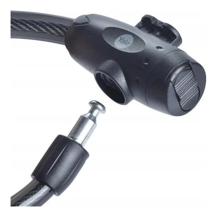 12 mm steel keyed bicycle cable - YCK0/12/200/2 Black