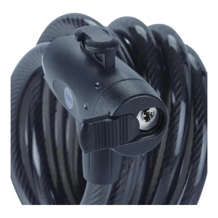 12 mm steel keyed bicycle cable - YCK0/12/200/2 Black