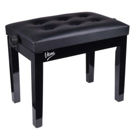 V-TONE ŁAWA 1 BK - height-adjustable piano bench black