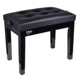 V-TONE ŁAWA 1 BK - height-adjustable piano bench black