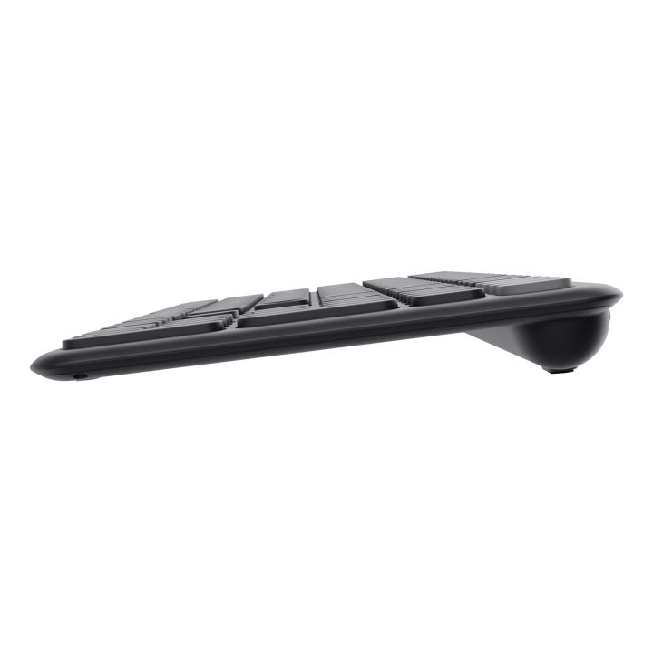 Trust Vaiya US Black USB + RF Wireless + Bluetooth - keyboard