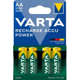 VARTA HR6 AA Recharge Accu Power 2100 mAh 56706 Rechargeable batteries 4 pc(s) Green Yellow