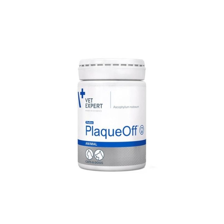 VETEXPERT Plaque Off - oral health support for dogs and cats - 40 g