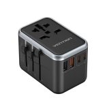 Vention 65W GaN Travel Adapter and Charger 2x USB-A 2x USB-C