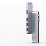 Ugreen 60559 laptop dock/port replicator USB 3.2 Gen 1 (3.1 Gen 1) Type-C Silver