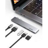 Ugreen 60559 laptop dock/port replicator USB 3.2 Gen 1 (3.1 Gen 1) Type-C Silver
