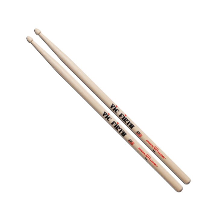 Vic Firth 7A American Classic Hickory - wooden drum sticks