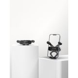 Vention Auto-Clamping Car Phone Mount With Duckbill Clip Gray Crossbar Type