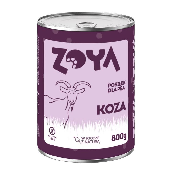 ZOYA Goat - wet dog food - 800g