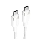 Vention USB-C to C cable braided 3A 480Mbps 60W 2m WH