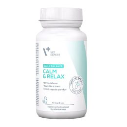 VETEXPERT Calm&Relax - preparation for symptoms of stress for dogs and cats - 30 caps.