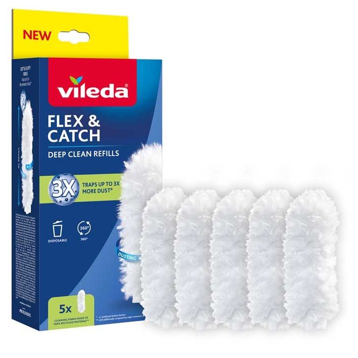 Vileda Flex&Catch dustpan refills 5 pcs.