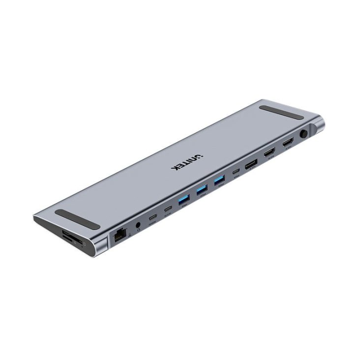 UNITEK 4K KVM DOCKING STATION USB-C HDMI WITH STAND