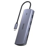 UNITEK 9-in-1 USB-C Hub HDMI VGA SD RJ45 PD 100W