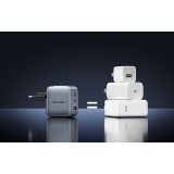 Vention 70W GaN PD Charger 1x USB-A 2x USB-C BK