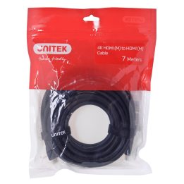 UNITEK CABLE HDMI 2.0 4K 60HZ C11068BK 7M
