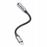 Vention Lightning male adapter 3.5mm jack 0.1m