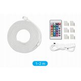 Vention Silicone Neon LED strip with remote control 12V 2m