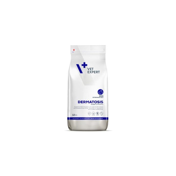 VETEXPERT Veterinary Diet Dermatosis Dog Rabbit & Potato - dry dog food - 12 kg