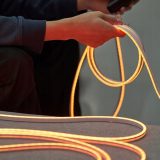 Vention Silicone Neon LED strip with remote control 12V 2m