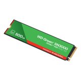 Western Digital Green WD ™ SN3000 NVMe™ SSD POWERED BY SANDISK 500 GB