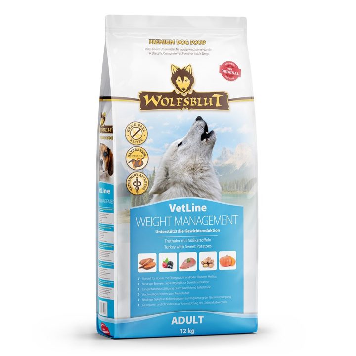 WOLFSBLUT VetLine Weight Management Turkey - dry dog food - 12kg