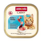 ANIMONDA Carny Adult Chicken and trout - wet cat food - 85g