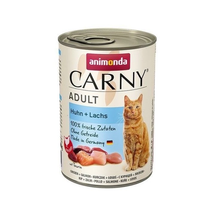 ANIMONDA Carny Adult Chicken with salmon - wet cat food - 400g