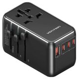 Adapter with Vention 100W charger 1xUSB-A 3xUSB-C