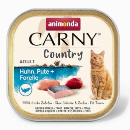 ANIMONDA Carny Country Chicken Turkey + Trout - wet cat food - 100 g