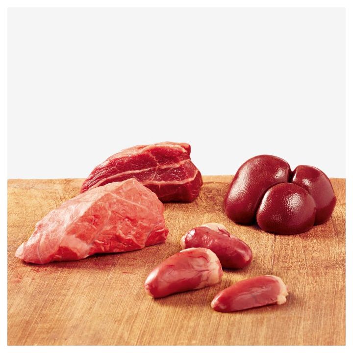 ANIMONDA GranCarno Adult Beef and duck hearts - wet dog food - 800g