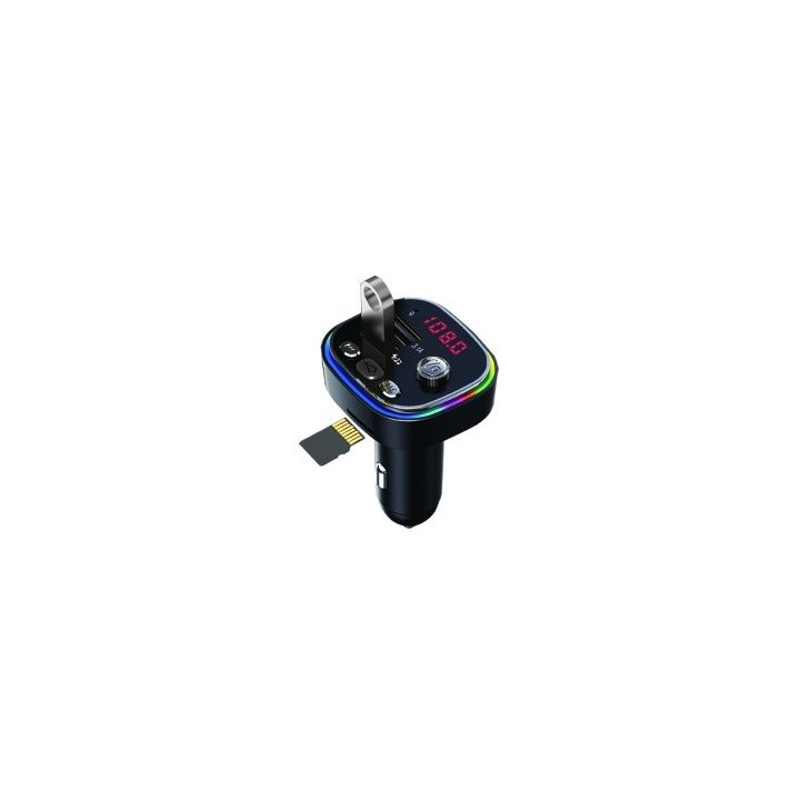 Vakoss TC-B439K FM transmitter 87.5 - 108 MHz Bluetooth/USB Black