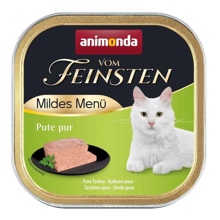 ANIMONDA VOM FEINSTEN KASTRIERTE KATZEN wet food for neutered cats Turkey 100 g