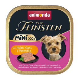 ANIMONDA Vom Feinsten Adult Mini Chicken goose and parsley - wet dog food - 100g