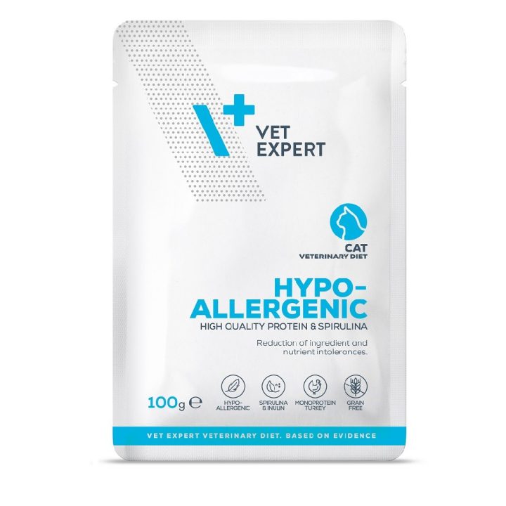 VETEXPERT Hypoallergenic Turkey - wet cat food - 100g