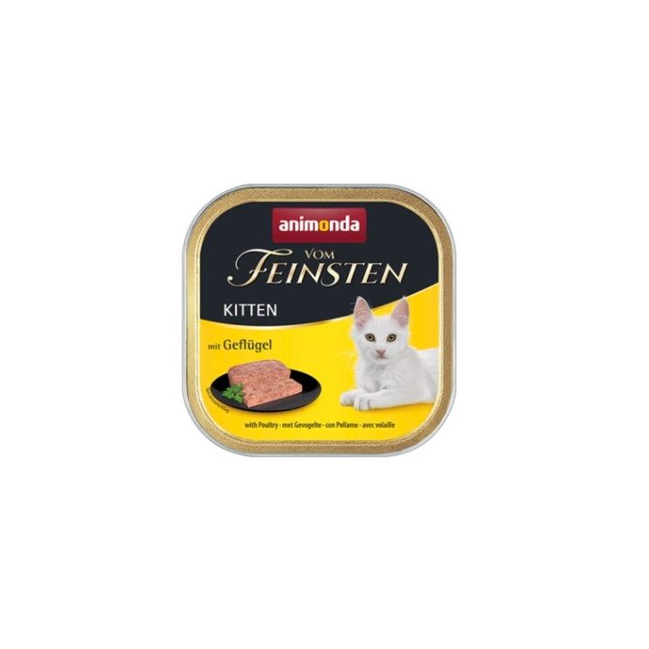 ANIMONDA Vom Feinsten Kitten Chicken - wet cat food - 100g