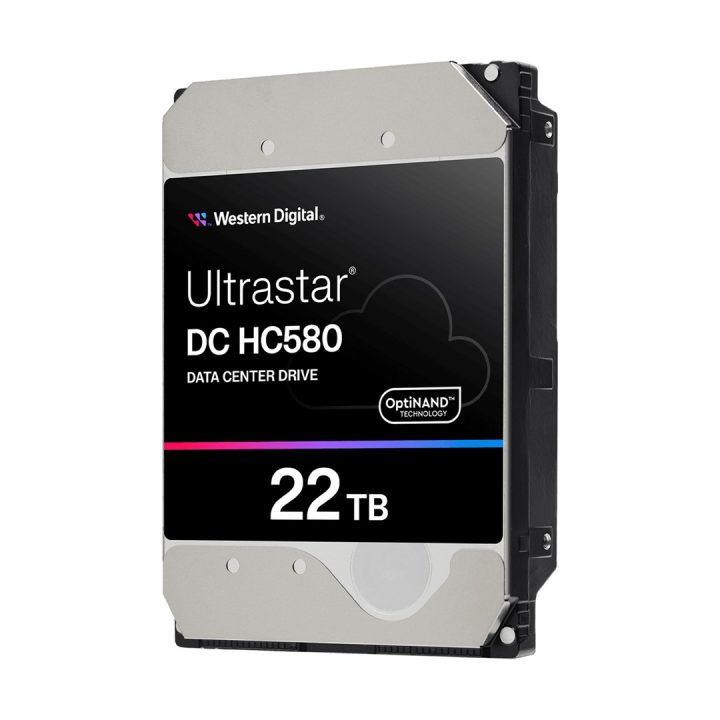 Western Digital Ultrastar DC HC580 internal hard drive 22 TB 7200 RPM 512 MB 3.5 Serial ATA
