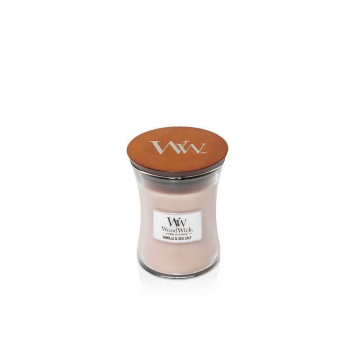 WoodWick 92191 wax candle Other Jasmine Sea salt Vanilla Beige