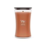 WoodWick Pumpkin Praline wax candle Cylinder Brown 1 pc(s)